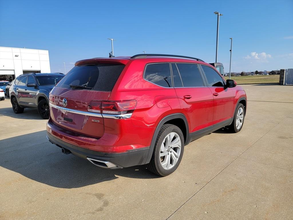 used 2022 Volkswagen Atlas car, priced at $27,000