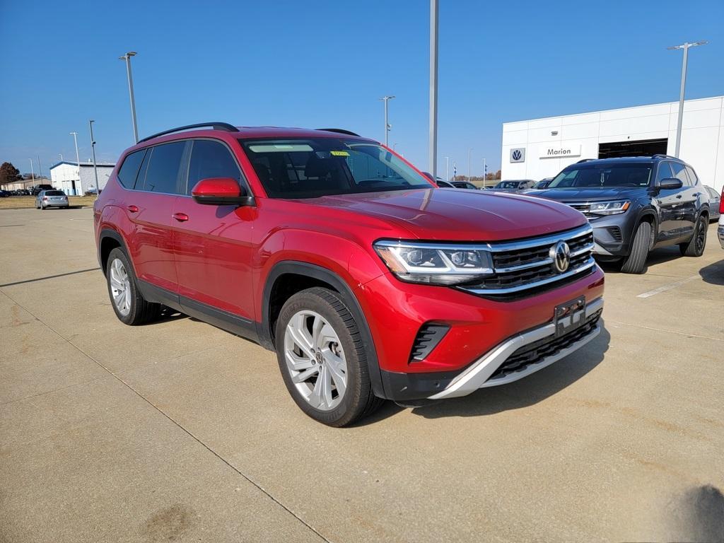 used 2022 Volkswagen Atlas car, priced at $27,000
