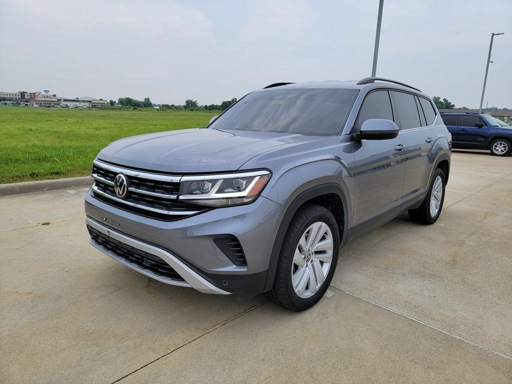 used 2021 Volkswagen Atlas car, priced at $22,000