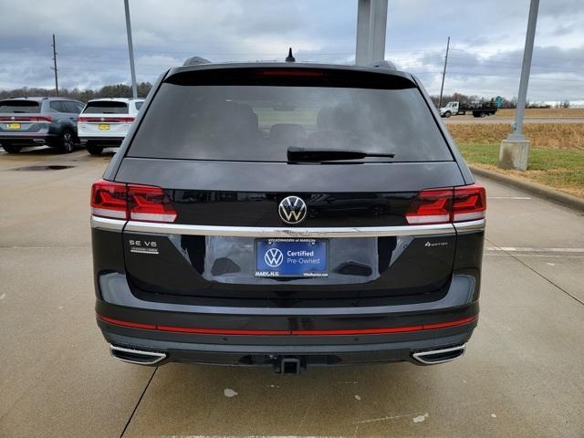 used 2023 Volkswagen Atlas car, priced at $34,500