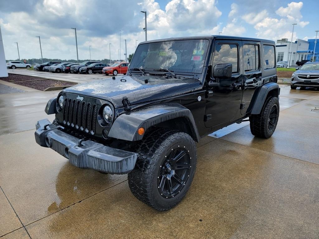 used 2017 Jeep Wrangler Unlimited car, priced at $24,500