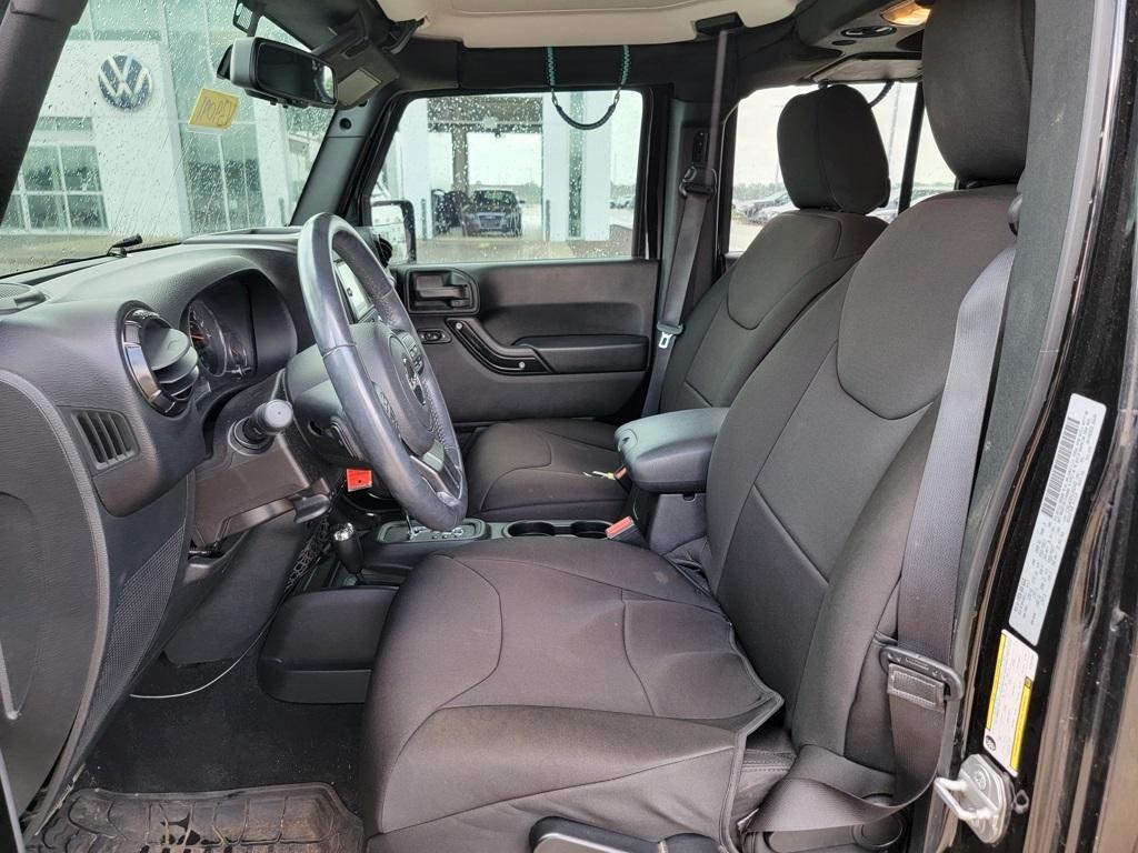 used 2017 Jeep Wrangler Unlimited car, priced at $24,500