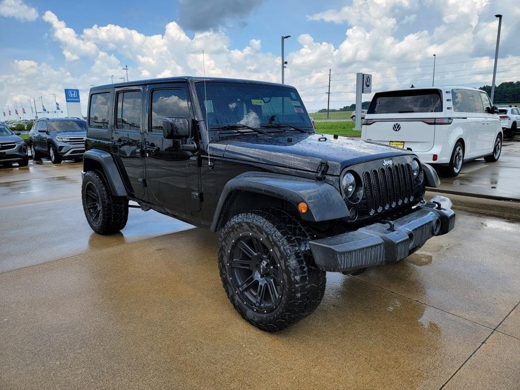 used 2017 Jeep Wrangler Unlimited car, priced at $24,500