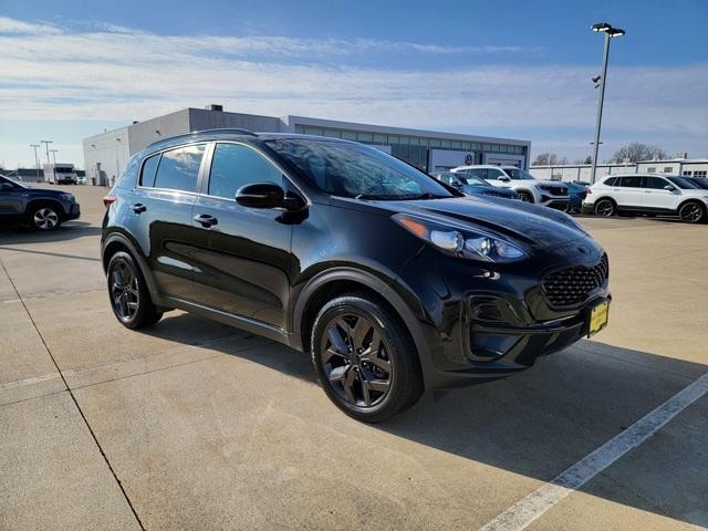 used 2021 Kia Sportage car, priced at $15,500