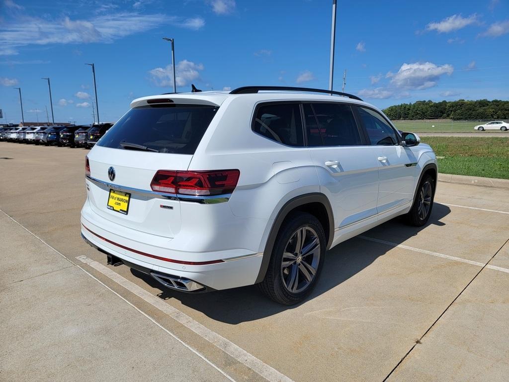 used 2021 Volkswagen Atlas car, priced at $25,000