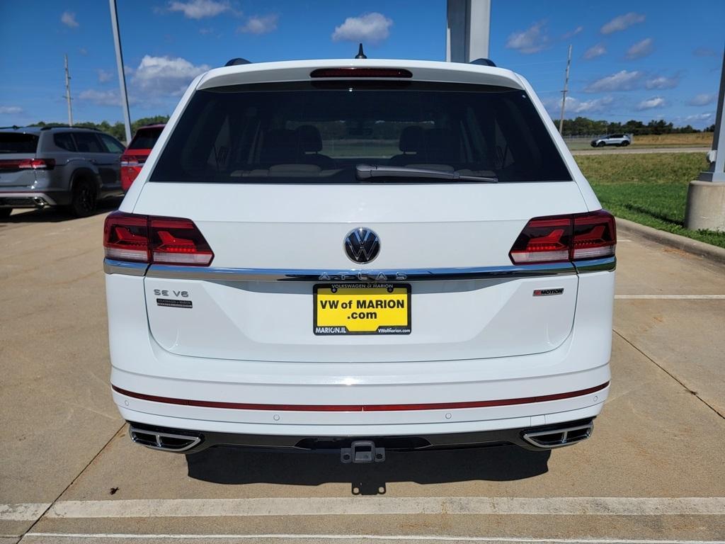 used 2021 Volkswagen Atlas car, priced at $25,000