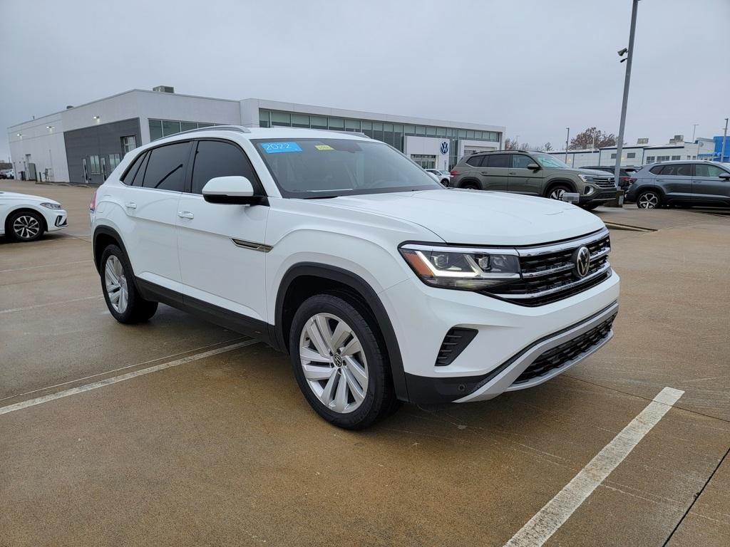 used 2022 Volkswagen Atlas Cross Sport car, priced at $28,000