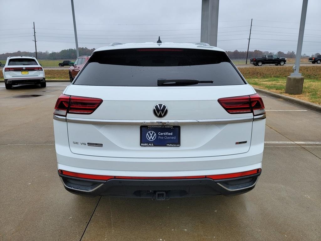 used 2022 Volkswagen Atlas Cross Sport car, priced at $28,000