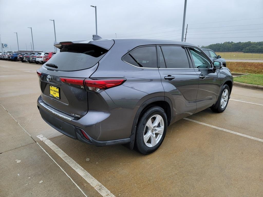 used 2021 Toyota Highlander car, priced at $25,000