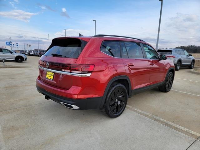 new 2025 Volkswagen Atlas car, priced at $44,976