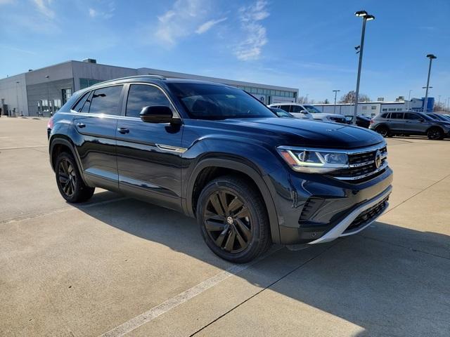 used 2022 Volkswagen Atlas Cross Sport car, priced at $28,000