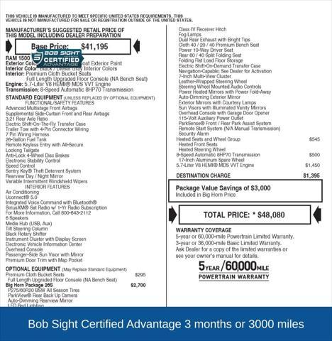 used 2017 Ram 1500 car, priced at $25,000