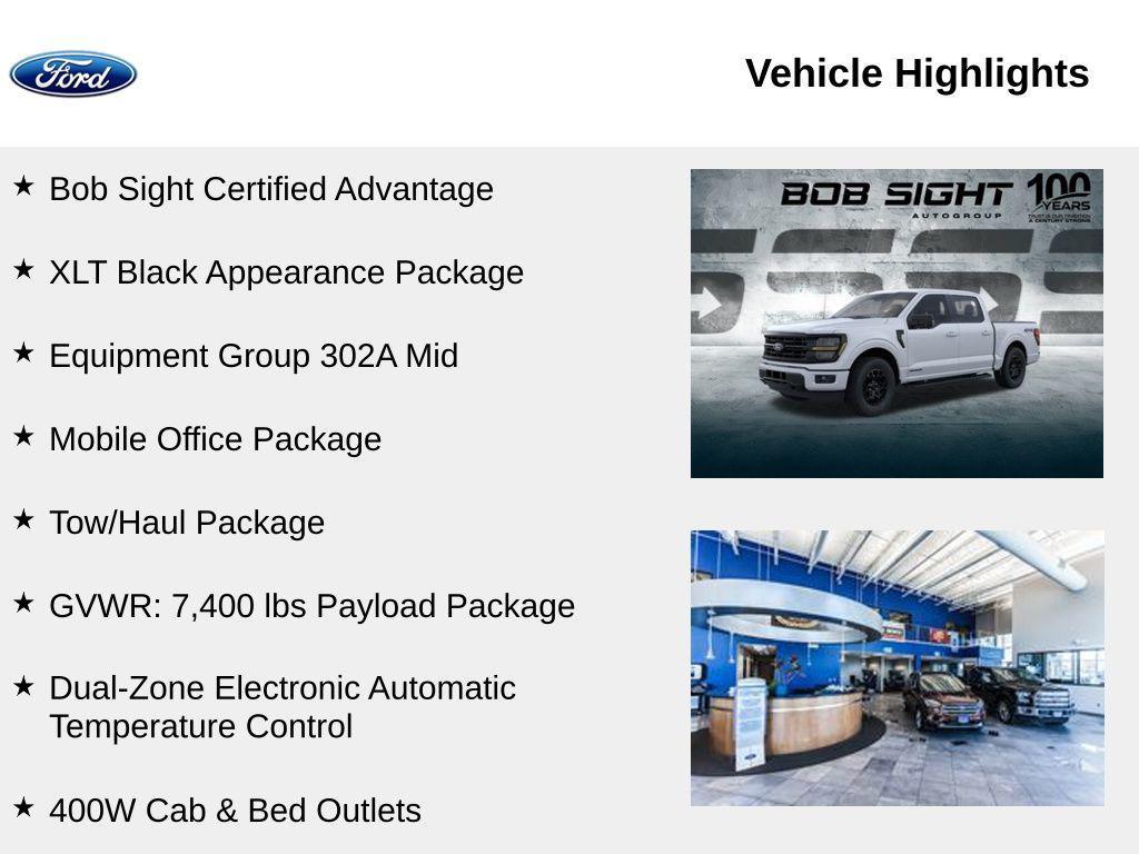 new 2025 Ford F-150 car, priced at $56,100