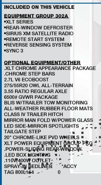 used 2018 Ford F-150 car, priced at $20,391