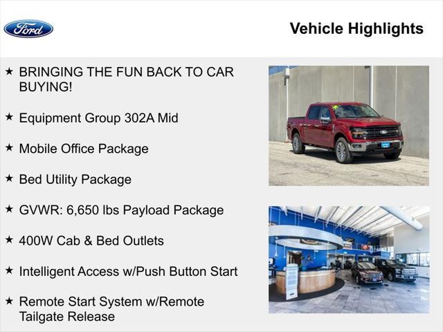 new 2024 Ford F-150 car, priced at $53,000