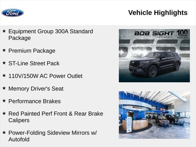 new 2025 Ford Explorer car, priced at $53,730