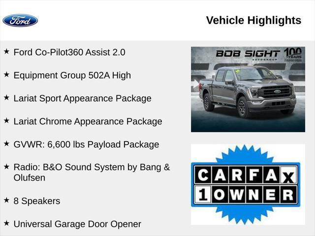 used 2022 Ford F-150 car, priced at $43,838