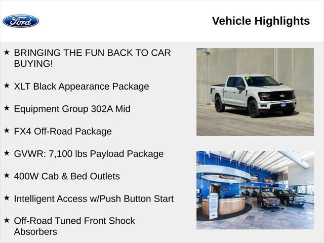 new 2024 Ford F-150 car, priced at $51,800