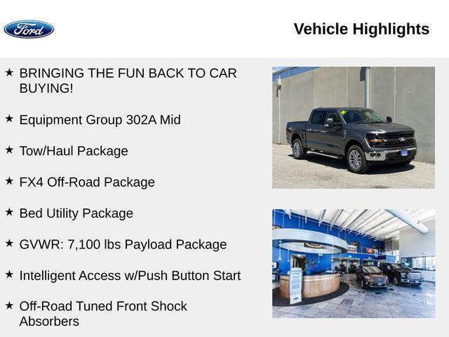 new 2024 Ford F-150 car, priced at $54,800