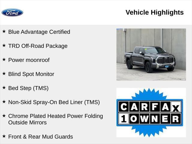 used 2024 Toyota Tundra Hybrid car, priced at $62,877