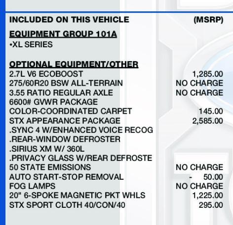 used 2023 Ford F-150 car, priced at $34,851