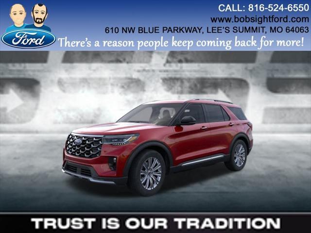 new 2025 Ford Explorer car, priced at $57,135