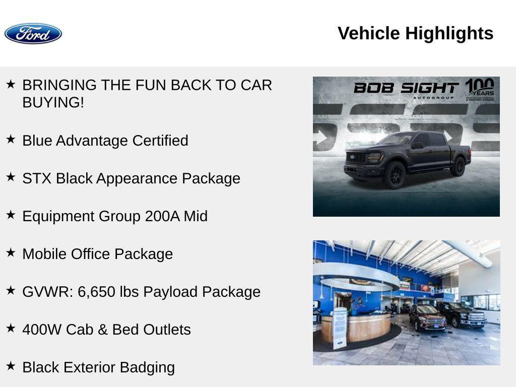 new 2025 Ford F-150 car, priced at $48,050