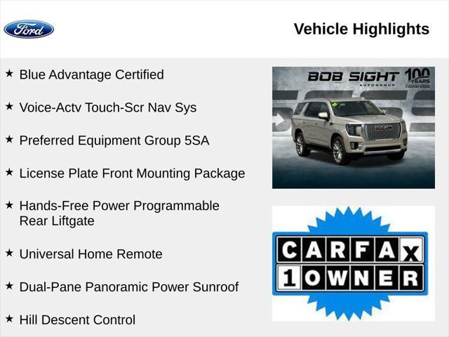 used 2022 GMC Yukon car, priced at $52,844