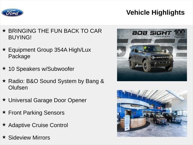 new 2024 Ford Bronco car, priced at $60,296