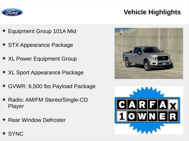 used 2018 Ford F-150 car, priced at $18,957