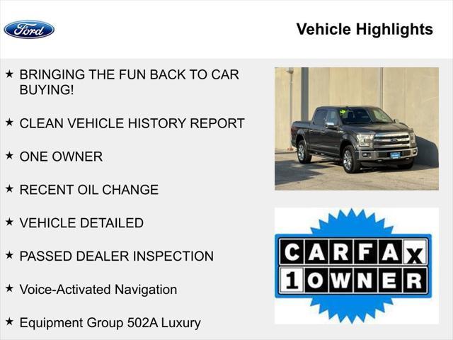 used 2016 Ford F-150 car, priced at $25,343