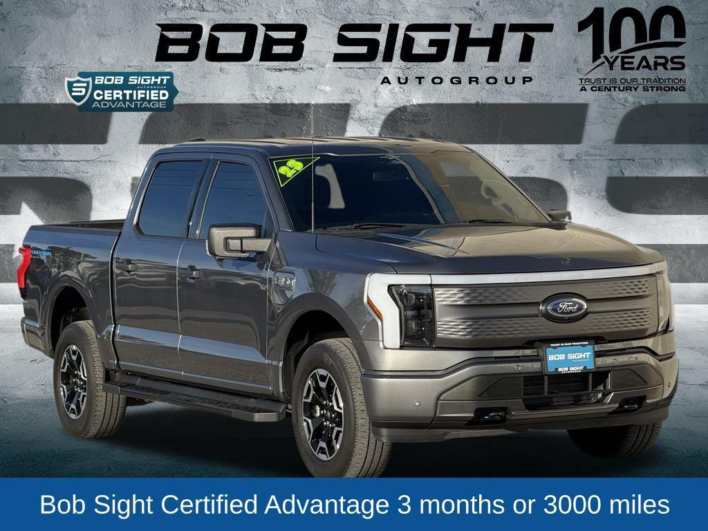 used 2023 Ford F-150 Lightning car, priced at $35,115