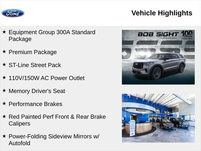 new 2025 Ford Explorer car, priced at $53,275