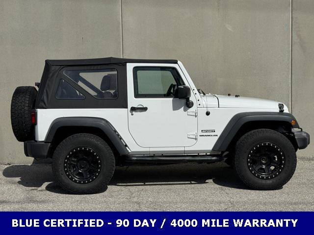 used 2016 Jeep Wrangler car, priced at $19,500