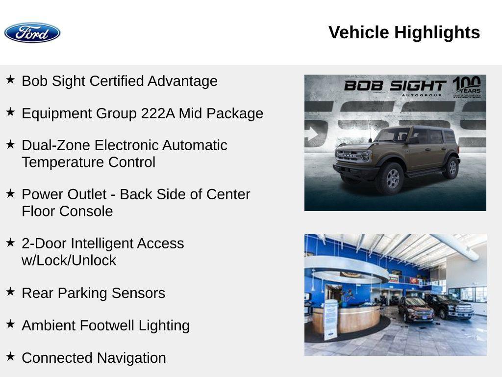 new 2025 Ford Bronco car, priced at $45,500