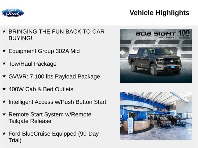 new 2024 Ford F-150 car, priced at $53,292