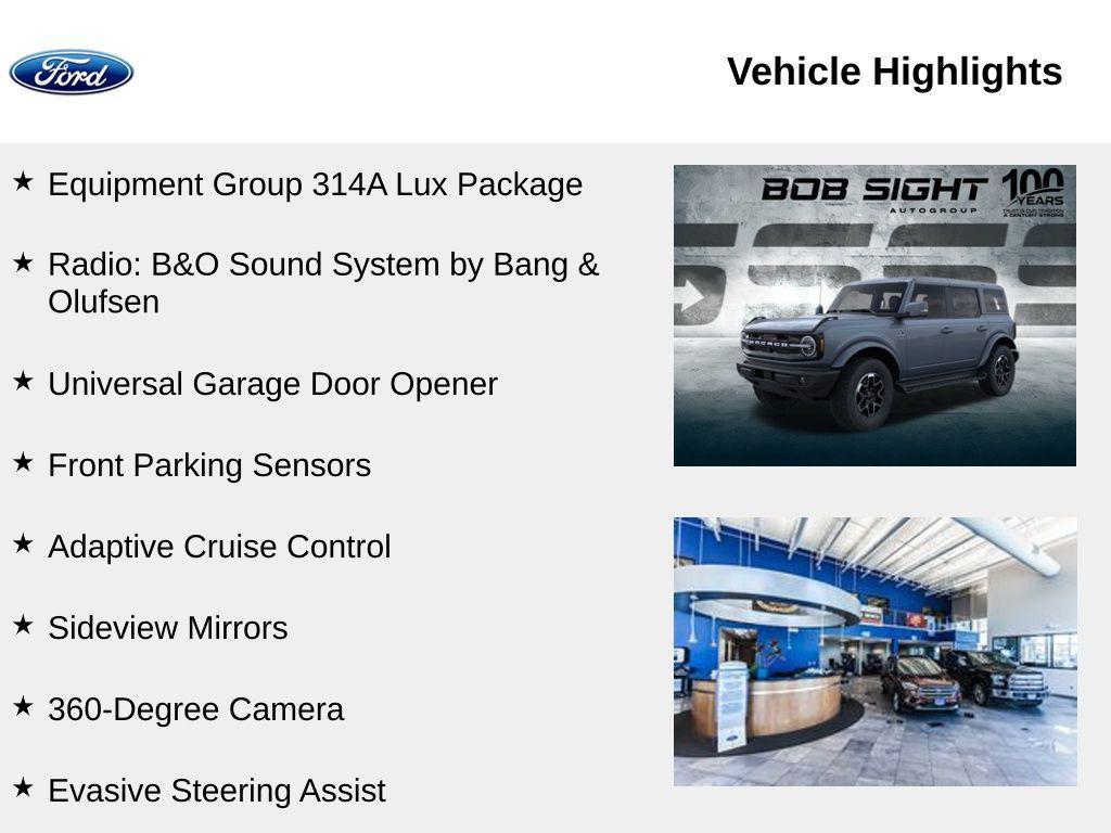 new 2025 Ford Bronco car, priced at $56,200