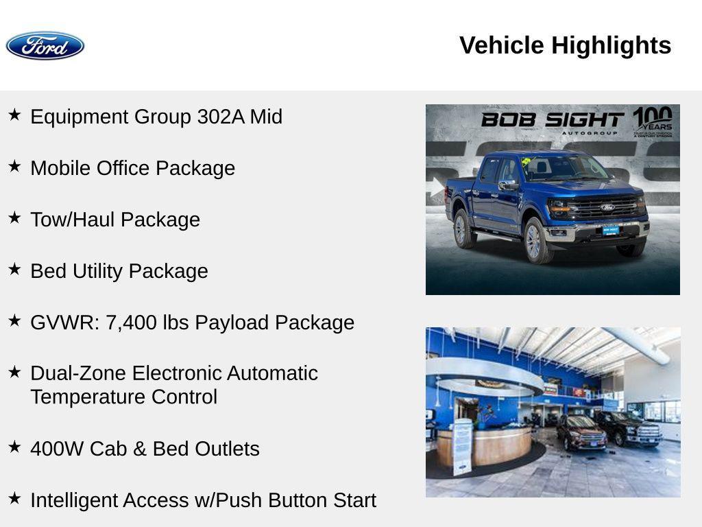new 2025 Ford F-150 car, priced at $55,400