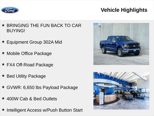 new 2024 Ford F-150 car, priced at $51,400