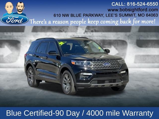 used 2022 Ford Explorer car, priced at $29,614