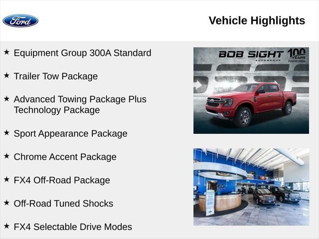 new 2025 Ford Ranger car, priced at $47,875