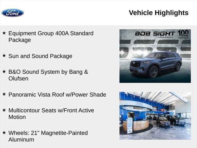 new 2025 Ford Explorer car, priced at $62,180