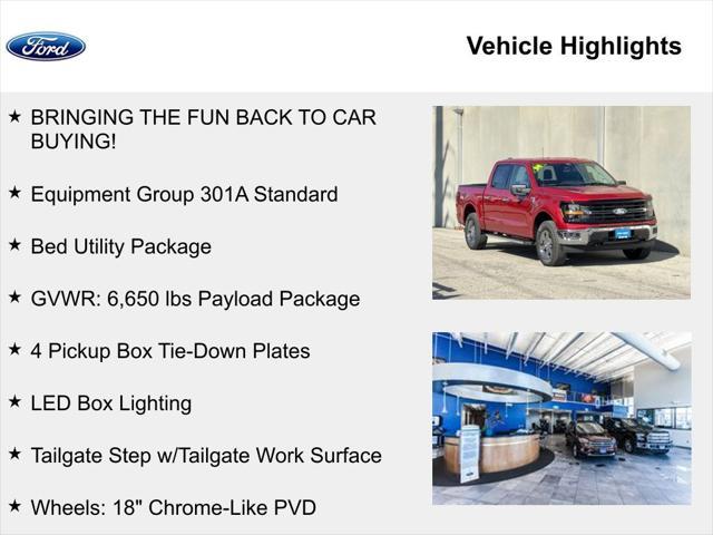 new 2024 Ford F-150 car, priced at $48,800