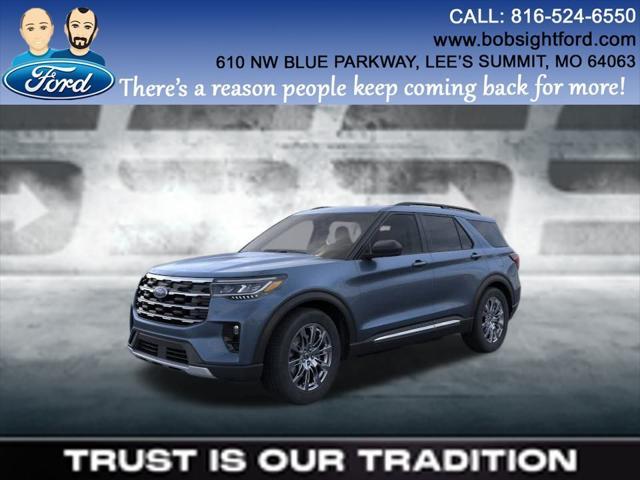 new 2025 Ford Explorer car, priced at $50,035