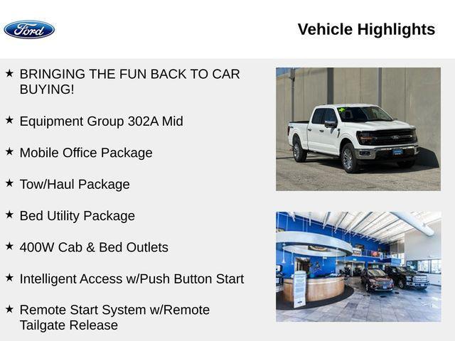 new 2024 Ford F-150 car, priced at $54,900