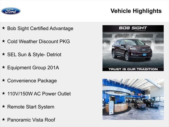 used 2021 Ford Edge car, priced at $25,409