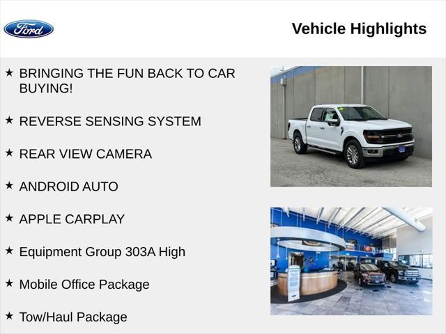 new 2024 Ford F-150 car, priced at $49,800