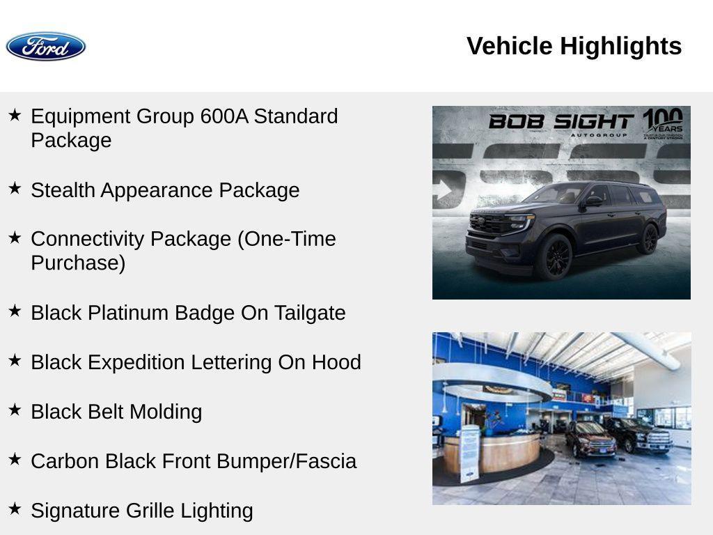new 2025 Ford Expedition Max car, priced at $84,015