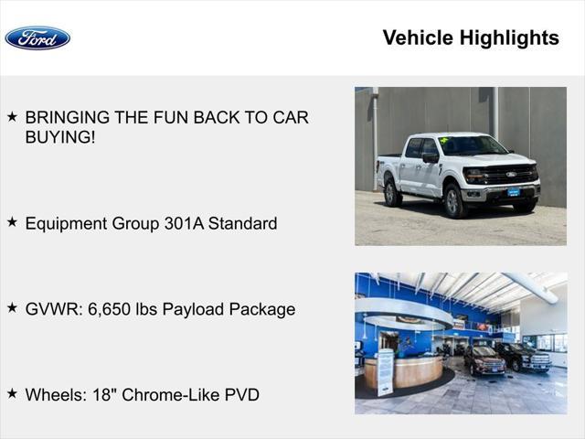 new 2024 Ford F-150 car, priced at $47,500