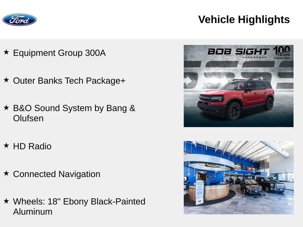 new 2025 Ford Bronco Sport car, priced at $39,500